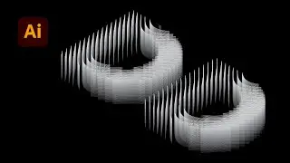 3D Isometric Text Effect in Illustrator Tutorial