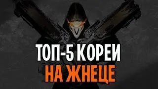 OVERWATCH ЖНЕЦ ГЕЙМПЛЕЙ ТОП 5 КОРЕИ | КОРЕЕЦ НА ЖНЕЦЕ | REAPER TOP 5 KOREAN GAMEPLAY