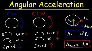 Angular Acceleration Physics Problems, Radial Acceleration, Linear Velocity