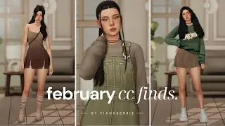 february cc finds 2024 || the sims 4 || custom content haul + cc links