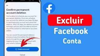 Como Excluir Conta do Facebook - 2024