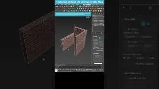 Texturing without UV Unwrap in 3Ds Max: Preserve UVs Feature 