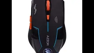 AZZOR бесшумная игровая Аккумуляторная Беспроводная Мышка