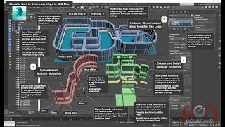 Creating Modular Sets in 3DS Max