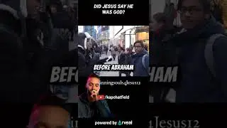 Did Jesus say He was God? 