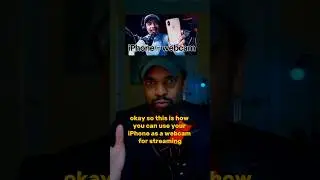 How to use your iphone as a webcam to stream on twitch with OBS 