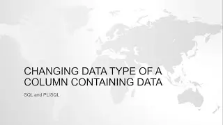 ORACLE SQL AND PL/SQL INTERVIEW QUESTION : HOW TO CHANGE DATATYPE IN ORACLE SQL?