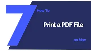 How to Print a PDF File on Mac | PDFelement 7