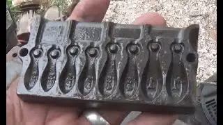 Melting Copper to make Fishing weights, I Ment to melt Brass Using the Toauto propane furnace