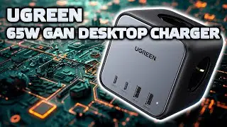 UGREEN DigiNest Cube 2C2A - extension cable, tee, 65 Watt GaN charging station