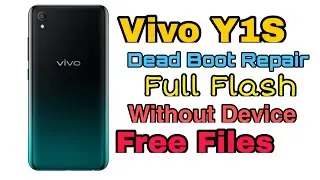 How To Full Flash Vivo Y1S PD2014F Dead Boot Fix Hang on Logo Lock Remove With Free SP Flash Tool