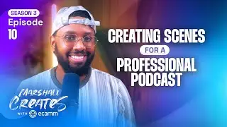 Creating Scenes for a Professional Podcast in Ecamm | Marshall Creates