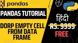 how to remove empty cells in pandas - Data cleaning in pandas