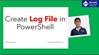 PowerShell create log file with date | Create Log File in PowerShell