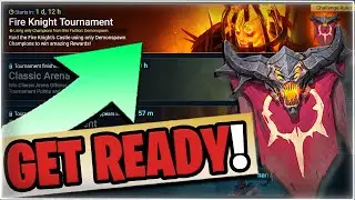 How to PREPARE for Community FIRE KNIGHT Tourney! | RAID Shadow Legends