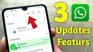 3 WhatsApp New Updates And Features 2024 | WhatsApp New  WhatsApp Channel Pin,  Share  Update