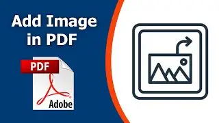 How to insert image in pdf using Adobe Acrobat Pro DC 2022