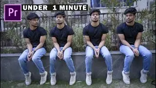 how to clone yourself in premiere pro under 1 minute