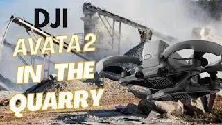 Dji Avata 2 Cinematic Flight Through A Mine Rock Crushing Plant #avata2 #dji #drone