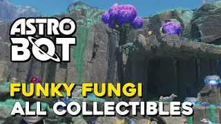 Astro Bot Funky Fungi All Collectible Locations (All Bots & Puzzle Pieces)