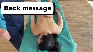 МАССАЖ СПИНЫ. Восстановительный массаж. Relax massage. massage spine. massage envy. massage therapy.