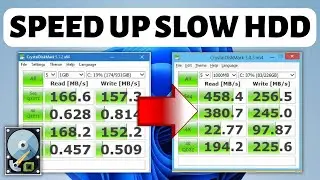 How To SPEED UP OLD Hard Disk For Gaming and Performance on windows 11/10 [Quick Fix]