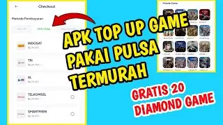 APLIKASI TOP UP GAME PAKAI PULSA TERMURAH
