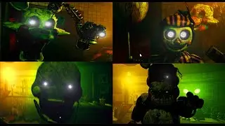 One Night at SpringTrap's: REMASTERED - All Jumspcares