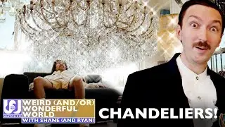 Shane and Ryan Go Wild At A Chandelier Store • Weird Wonderful World