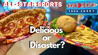 Is THE FOOD COURT at Disney's ALL STAR SPORTS Resort GOOD? | What About GLUTEN FREE? | Our Review