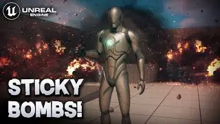 Sticky Bombs! - Unreal Engine 5 Showcase