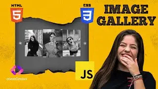 Image Gallery Using HTML CSS JavaScript | HTML CSS JavaScript Project