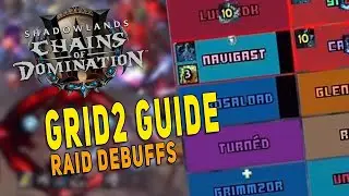 Shadowlands Healer Addon Guide | Grid2 Health Frames & How to Add Raid Debuffs - WoW 9.1