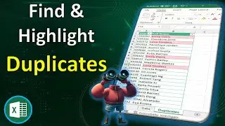 How to Find and Highlight Duplicate Values in MS Excel