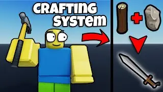 [FREE] ROBLOX CRAFTING SYSTEM | TUTORIAL