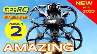 The New CINELOG 35 V2 is a Darn Good FPV Drone! Review