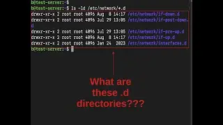 Linux Configuration Directories (.d Directories)