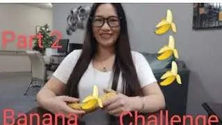 BANANA EATING CHALLENGE WITHOUT HOLDING:PART 2:Igorota Life in America 🇺🇸 Denver Colorado