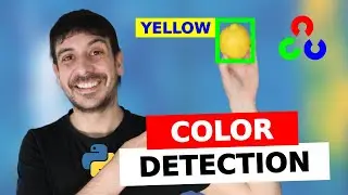 Detecting color with Python and OpenCV using HSV colorspace | Computer vision tutorial