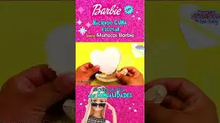 DIY: Hago CUNA ´para BEBE de Muñeca Barbie reciclando