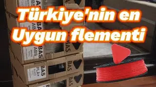 "🔥Türkiye'nin En Ucuz 3D Yazıcı (Printer) Bas Filamenti! Test ve İnceleme - Şaşırtıcı Kalite! 🚀"