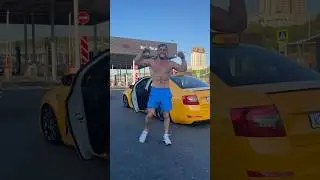Многократный рекордсмен книги рекордов Гиннеса,мсмк по стритлифтингу  Aaron💪🏽#спорт #авто #москва