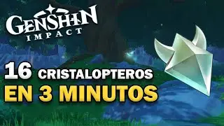 🦋16 NÚCLEOS DE CRISTAL EN 3 MINUTOS | GENSHIN IMPACT 2.5 |