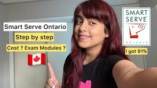 Smart Serve Ontario license 🇨🇦 | Cost | Exam modules | Step by step | Manvi Gangwani