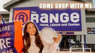 WHATS NEW IN THE RANGE! COME SHOP WITH ME TO THE RANGE | NEW IN INTERIOR, GARDEN, HOMEWARE