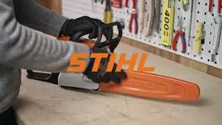 Assembling STIHL MS 180 Chainsaw