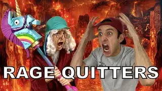 Types Of Rage Quitters In Fortnite / Funny Rage Quit Compilation / Funny Gaming Rage Moments