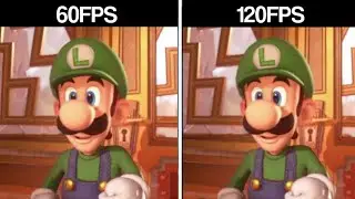 Yuzu Emulator Luigi's Mansion 3 4K | 60FPS vs 120FPS Mod | RTX 3070 + i5 12600K