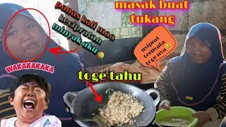 Masak Tumis Tauge Gawe Sarapan Pak Tukang Yang Lagi Tidak Puasa😊
