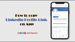 How to copy Linkedin Profile link from App